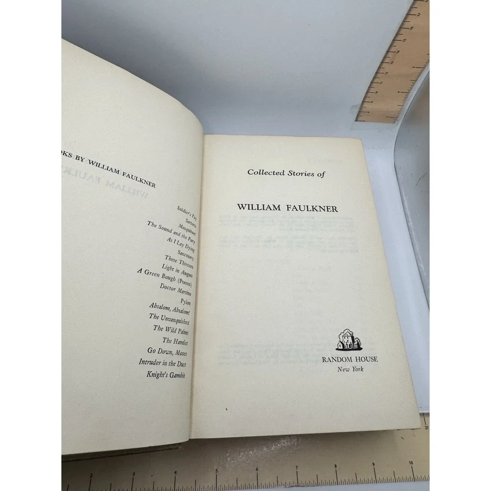 William Faulkner Collected Stories Random House Hardcover 1950